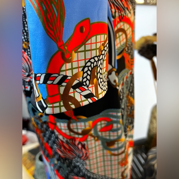 NWOT Gretchen Scott Jersey Bordertown Dress - Ditto Size Medium - Picture 12 of 12